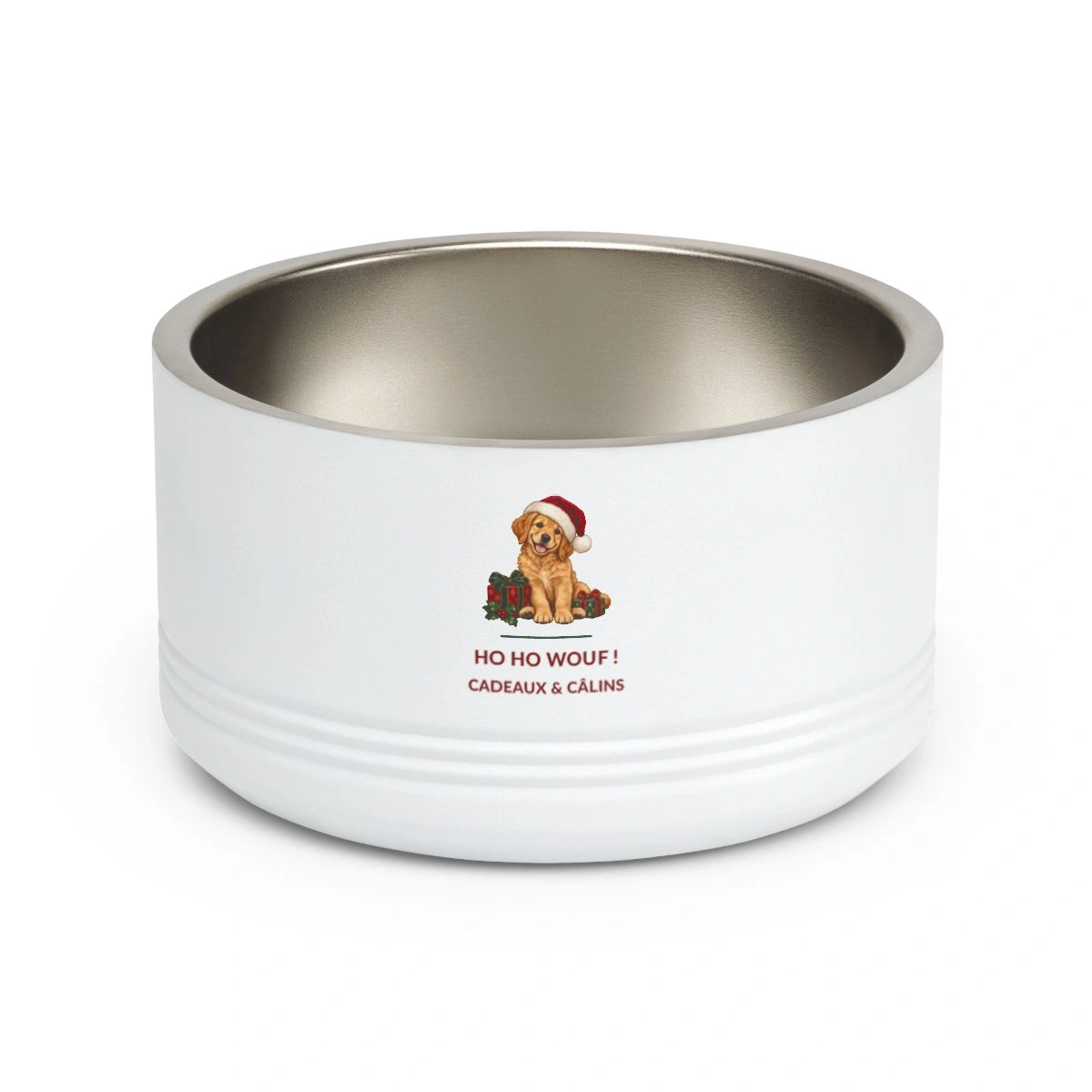 Gamelle de Noël · Produit porté ou utilisé par un animal
